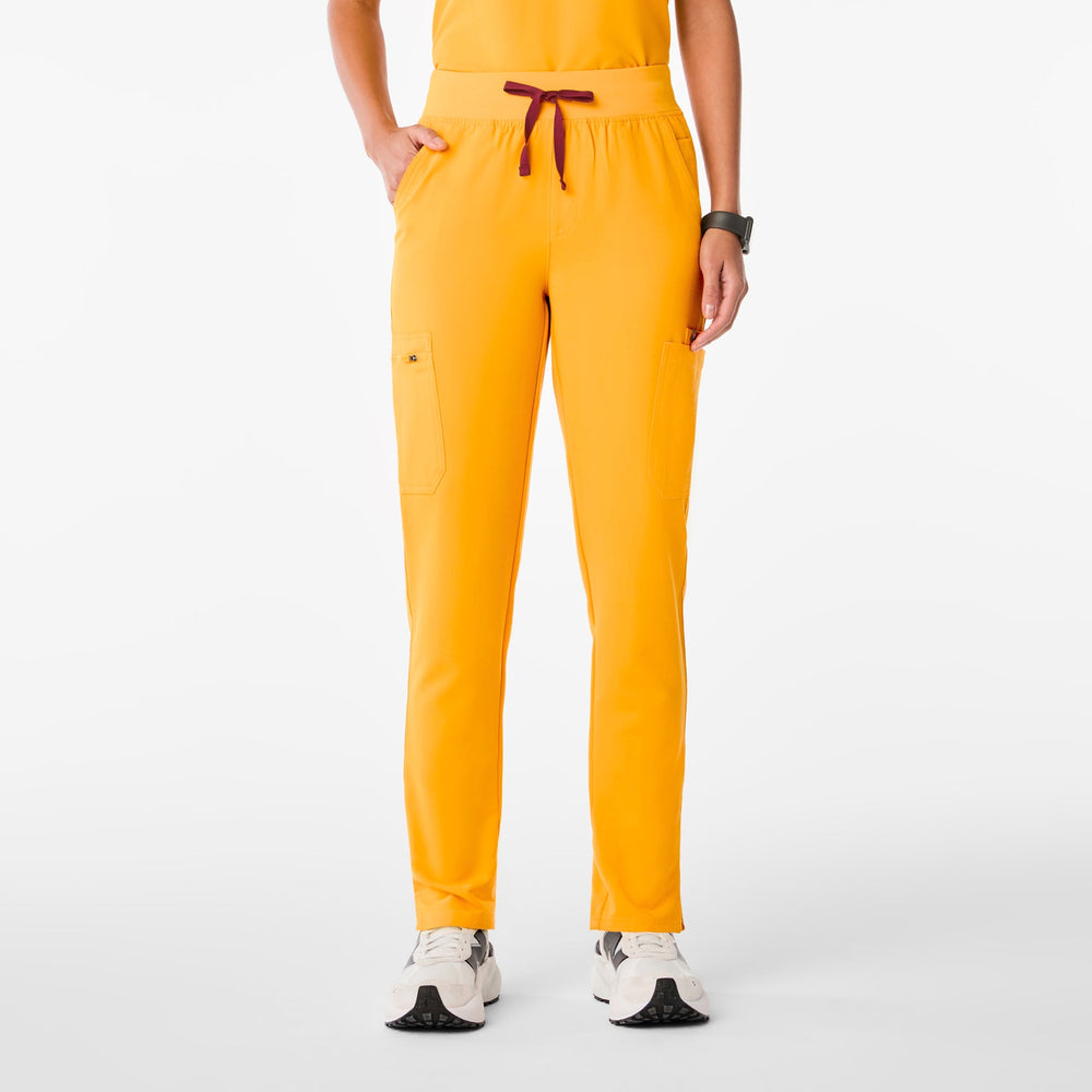 women's Emergency Yellow High Waisted Yola Skinny Scrub Pant‚Ñ¢