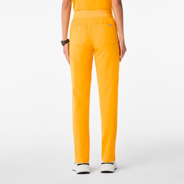 women's Emergency Yellow High Waisted Yola Petite Skinny Scrub Pant‚Ñ¢