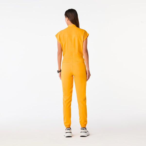 women's Emergency Yellow Rafaela Cargo ScrubJumpsuit‚Ñ¢