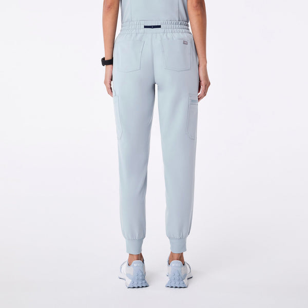 women's Dusty Blue Uman Relaxed - Jogger Scrub Pant