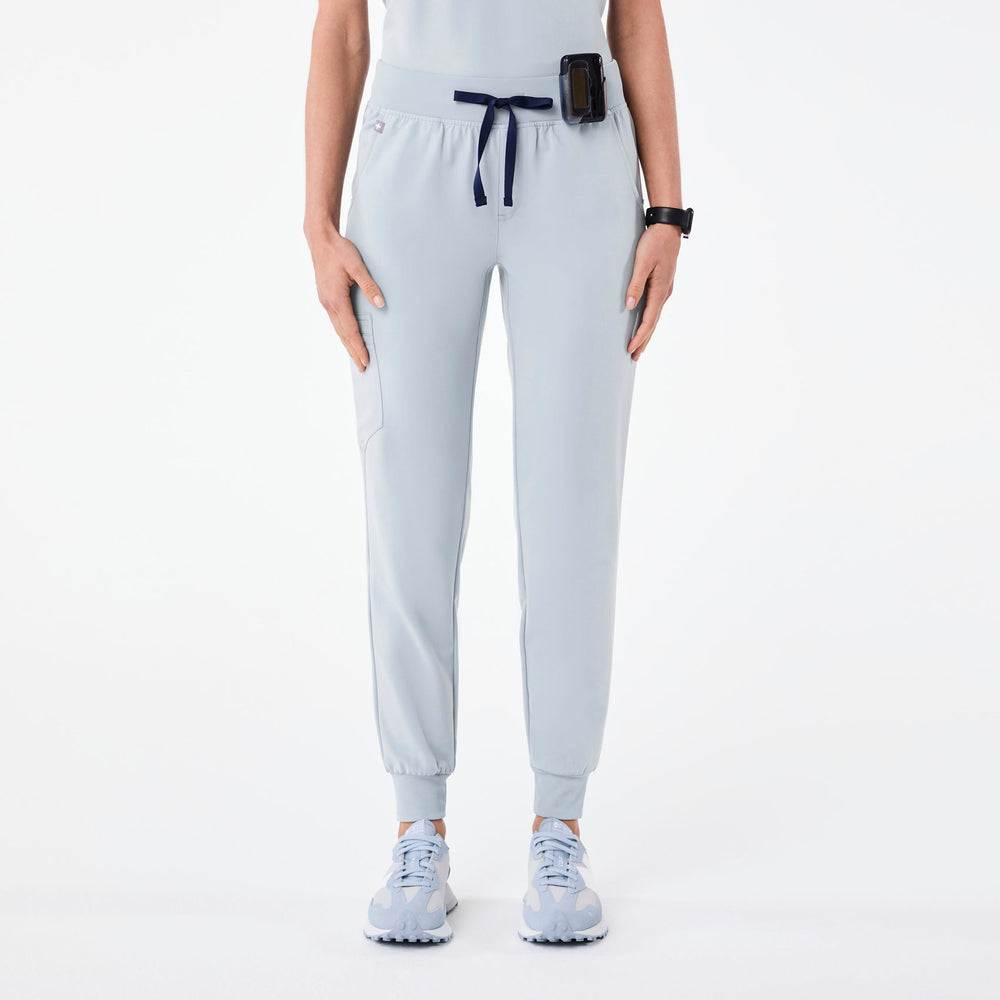 women's Dusty Blue Zamora - Petite Jogger Scrub Pant™