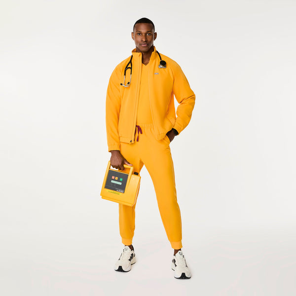 men's Emergency Yellow Cobaki - Scrub Jacket