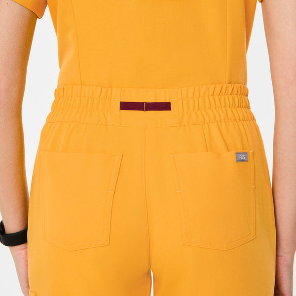 women's Emergency Yellow Uman Relaxed Jogger Scrub Pant