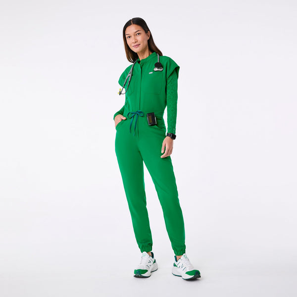 women's Evergreen Rafaela Cargo ScrubJumpsuit‚Ñ¢