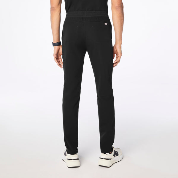 men's Black Sanford Short Slim Tapered - Scrub Pant