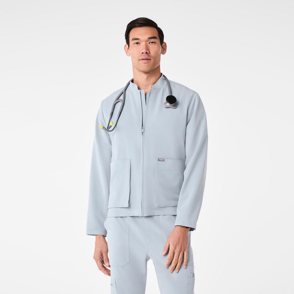 men's Dusty Blue Denver - Scrub Jacket