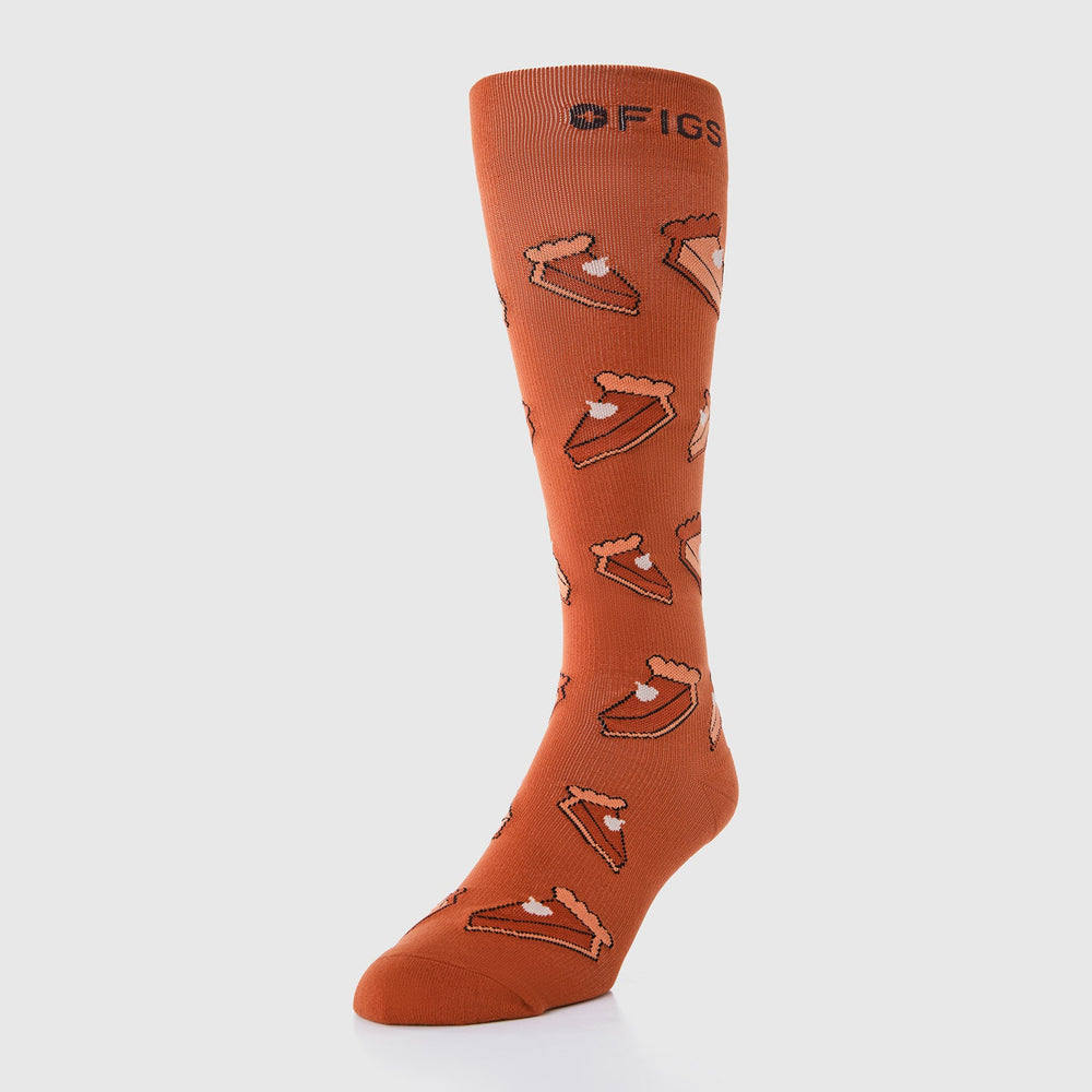 men's Dirty Chai FIGS Pie - Compression Socks