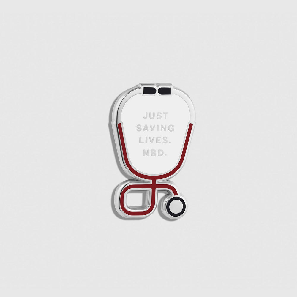 FIGS | V Coterie Just Saving Lives - Enamel Pin