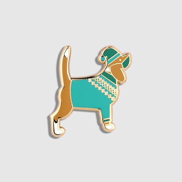 FIGS | V Coterie Holiday Dogtor Enamel Pin