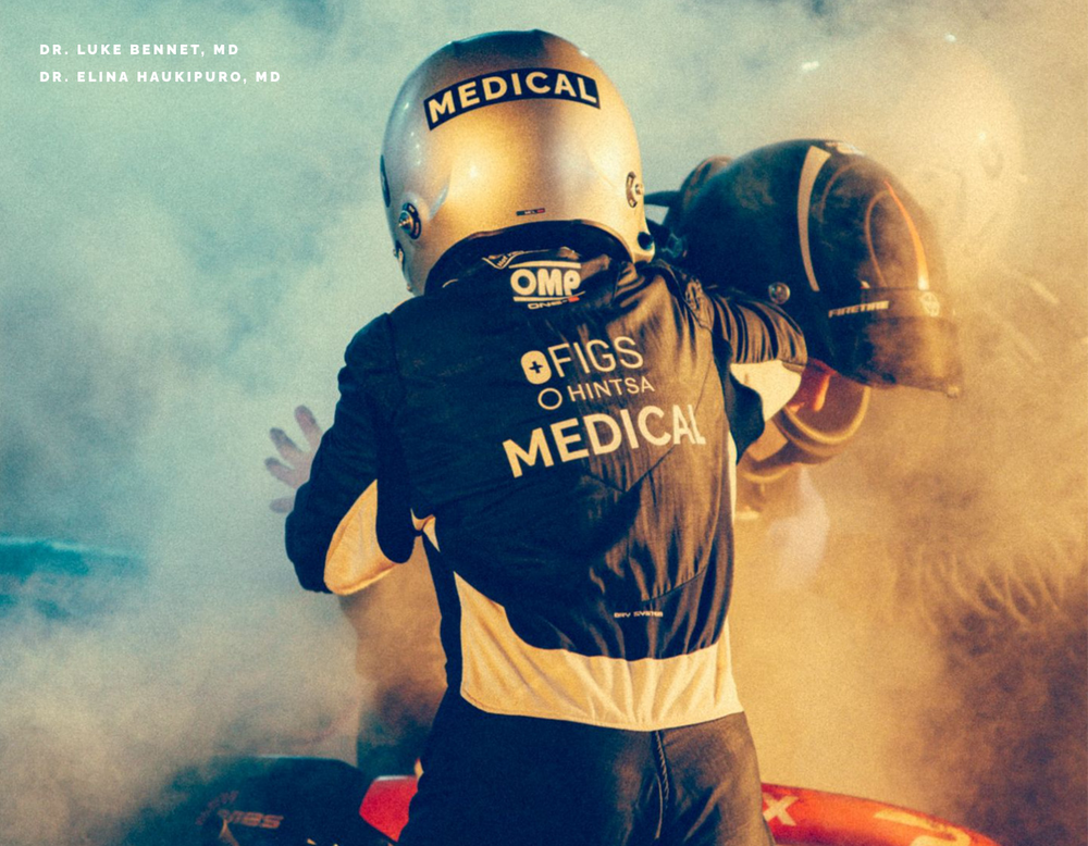 Corbin's Black Racing Suit