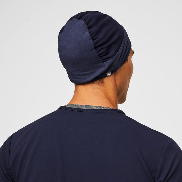 Navy Modern - Expandable Scrub Cap