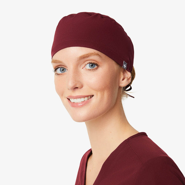 Burgundy Modern - Classic Scrub Cap