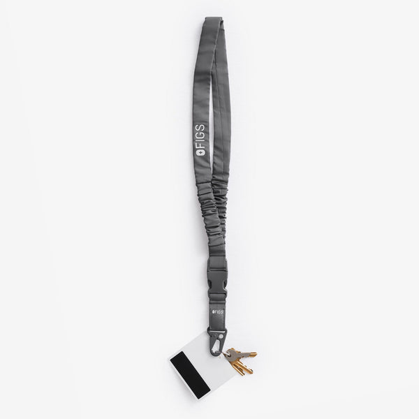 Grey FIGS® Lanyard