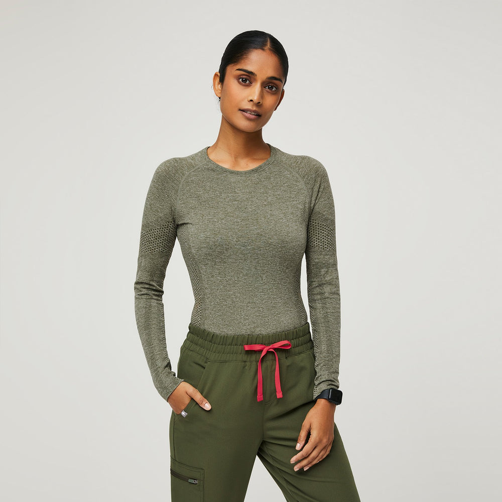 women's Dark Olive Salta - Performance Underscrub