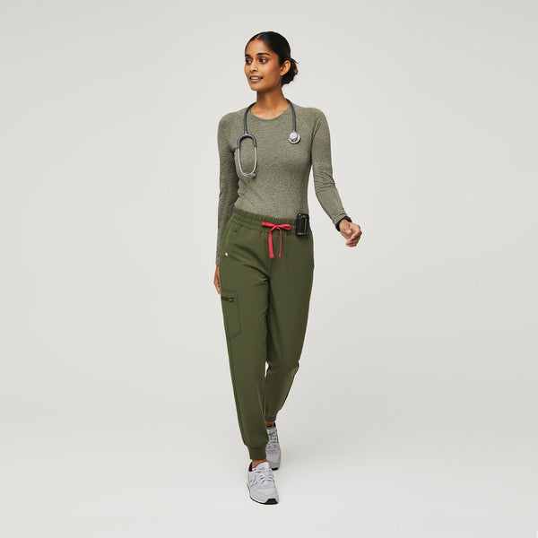 women's Dark Olive Salta - Performance Underscrub