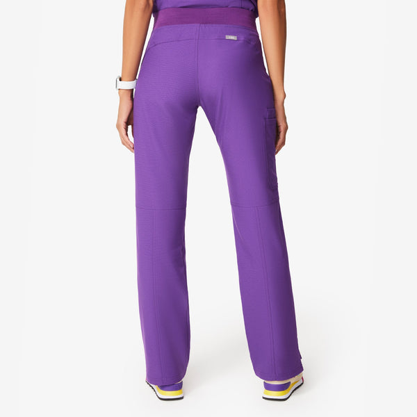 women's Ultra Violet Kade - Petite Cargo Scrub Pants