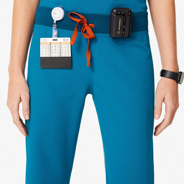 women's Alps Blue Livingston™ - Petite Basic Scrub Pants