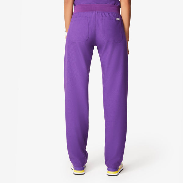 women's Ultra Violet Livingston - Petite Basic Scrub Pants