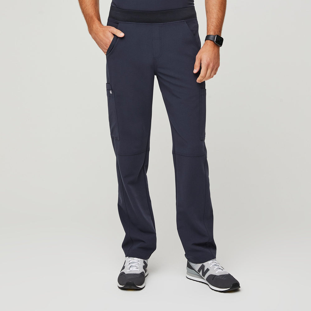 men's Quiet Navy Axim - Cargo Scrub Pants