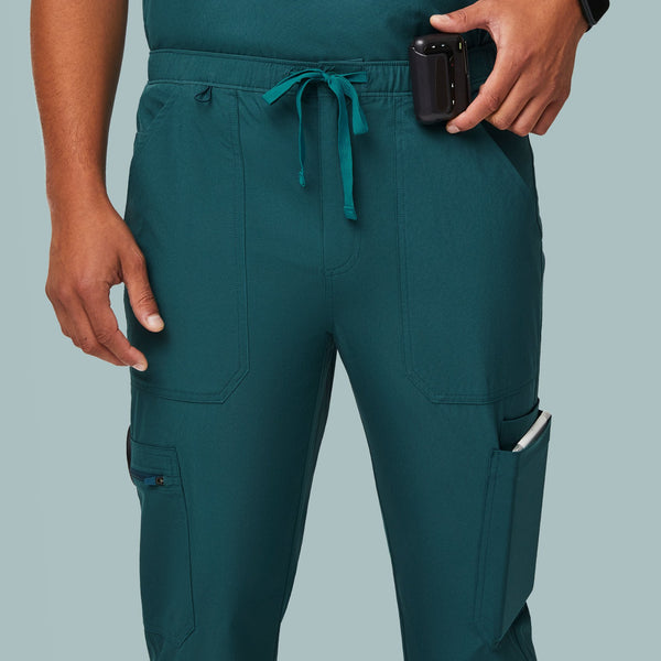 men's Caribbean Blue FIONLITE™ Cairo - Cargo Scrub Pants