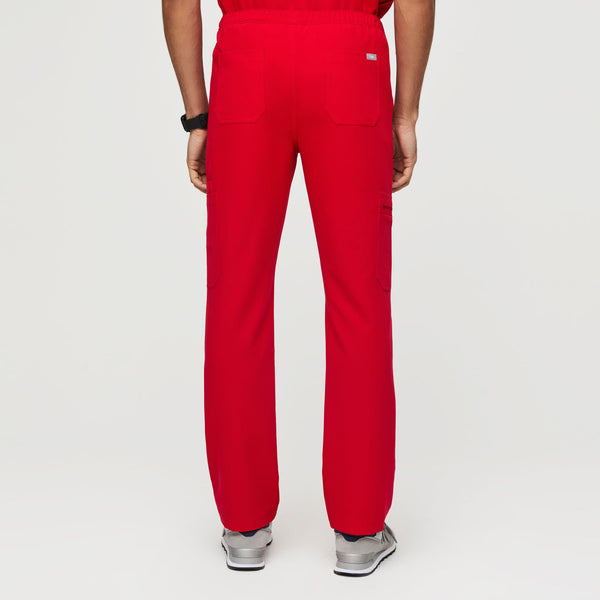 men's Pop Red Cairo - Cargo Scrub Pants