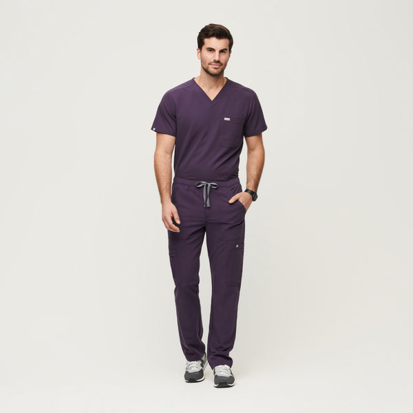 men's Purple Shadow Cairo™ - Cargo Scrub Pants