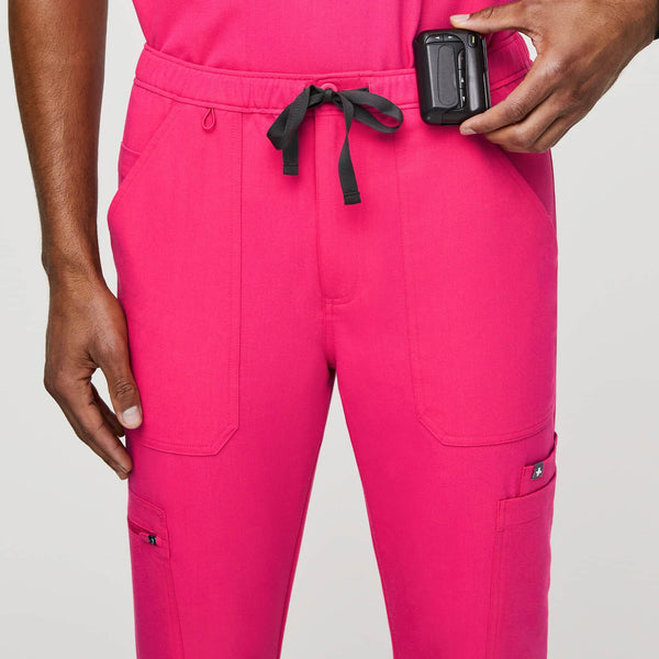 Men's Shocking Pink Cairo™ - Cargo Scrub Pants