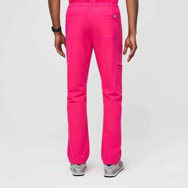 Men's Shocking Pink Cairo™ - Cargo Scrub Pants