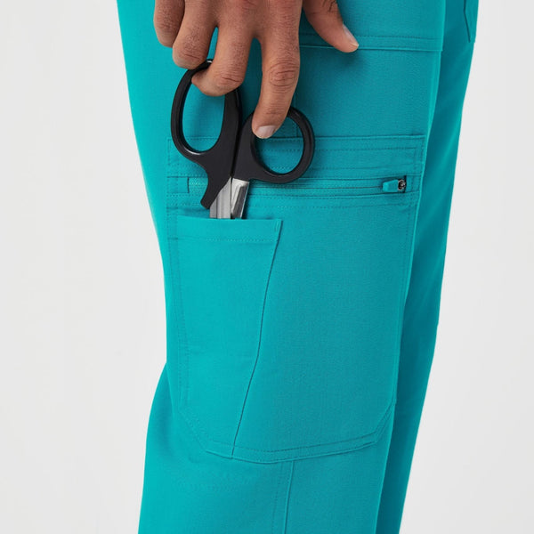 men's Teal Cairo™ - Short Cargo Scrub Pants