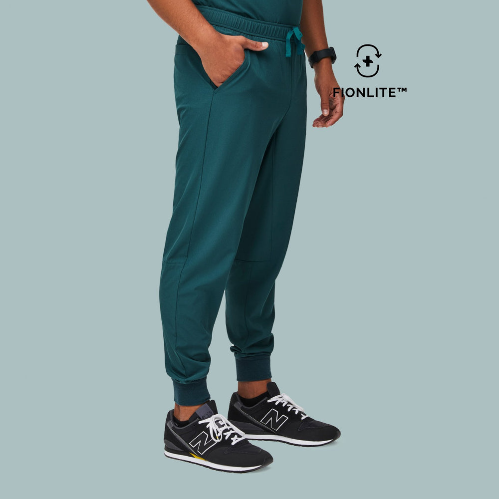 men's Caribbean Blue FIONLITE™ Tansen - Jogger Scrub Pants