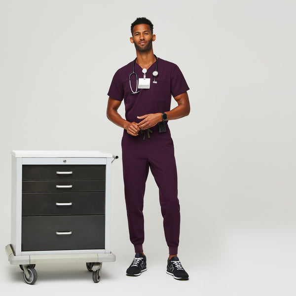 men's Deep Purple Tansen™ - Jogger Scrub Pants