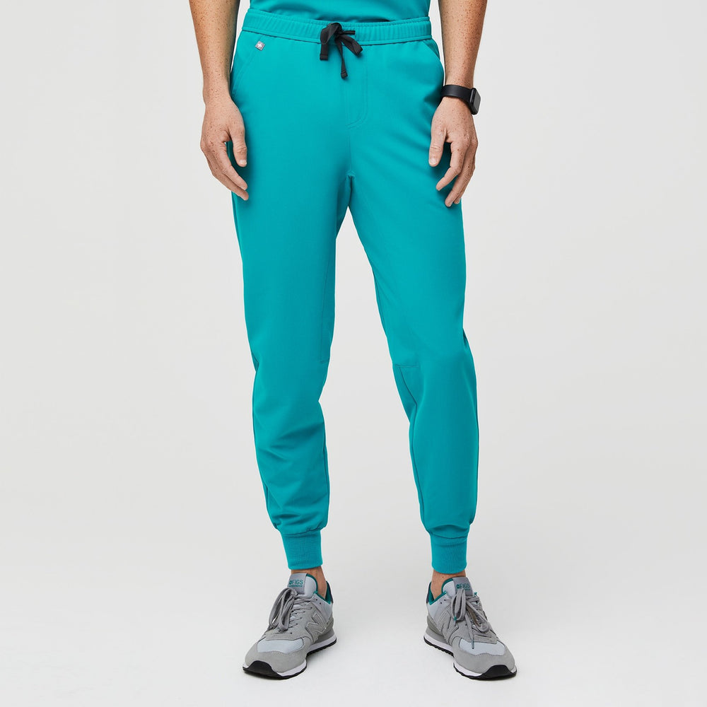 men's Teal Tansen™ - Short Jogger Scrub Pants