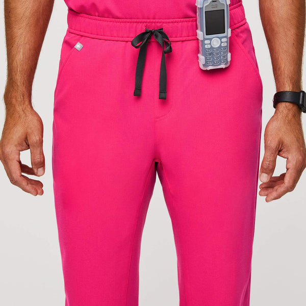 Men's Shocking Pink Tansen™ - Jogger Scrub Pants