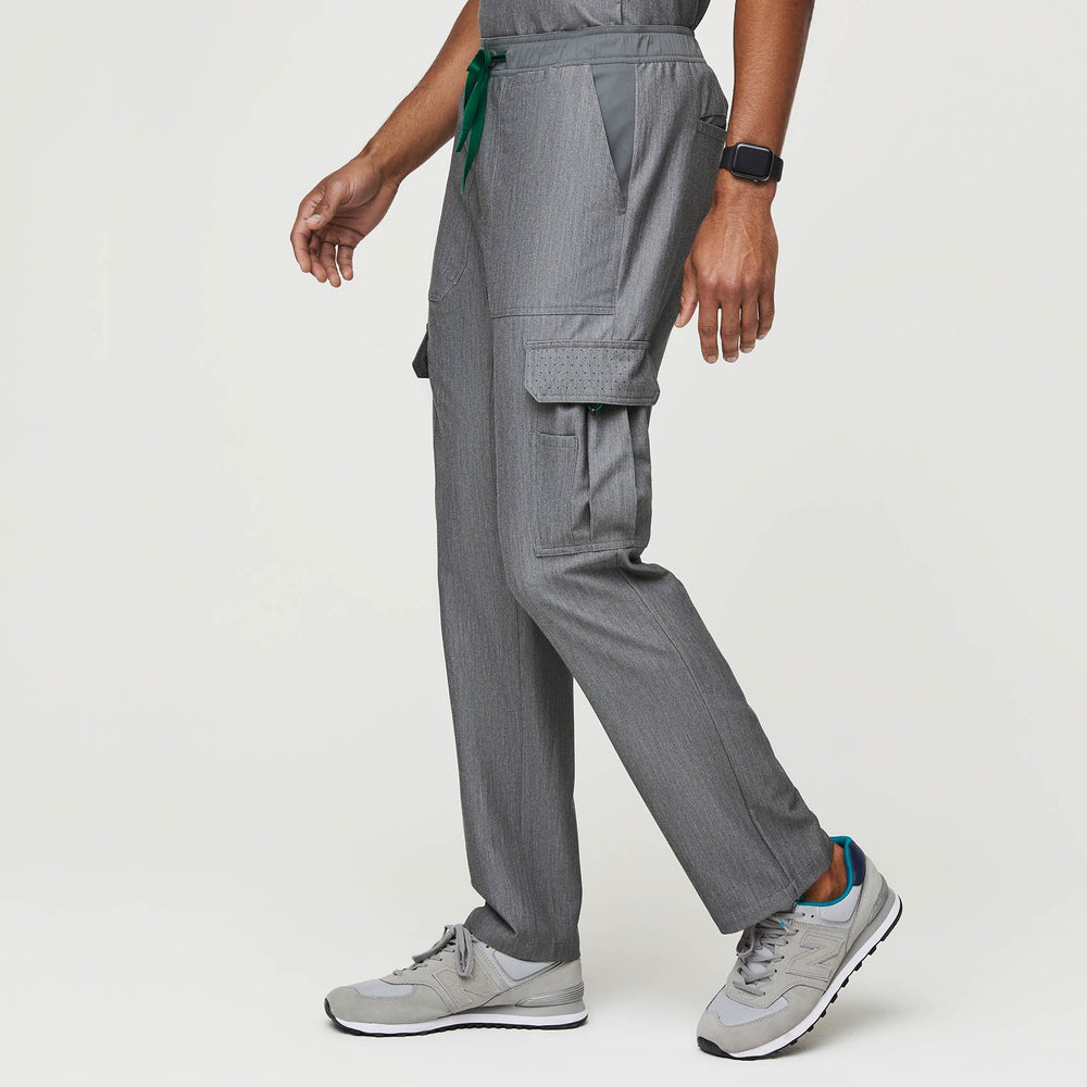 men's Graphite Akobo - Cargo Straight Scrub Pants