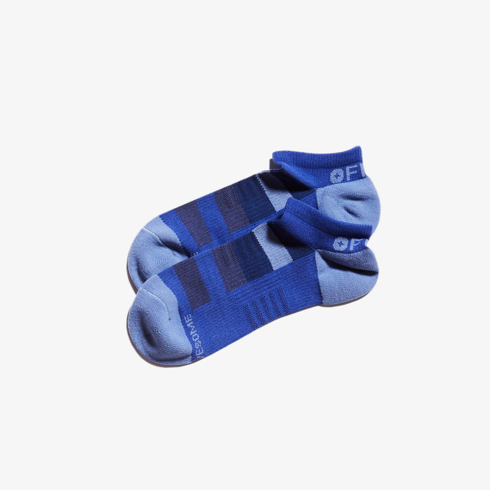 men's Blue Stripe - Ankle Socks