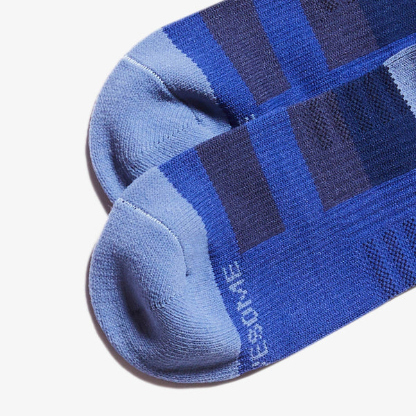 men's Blue Stripe - Ankle Socks