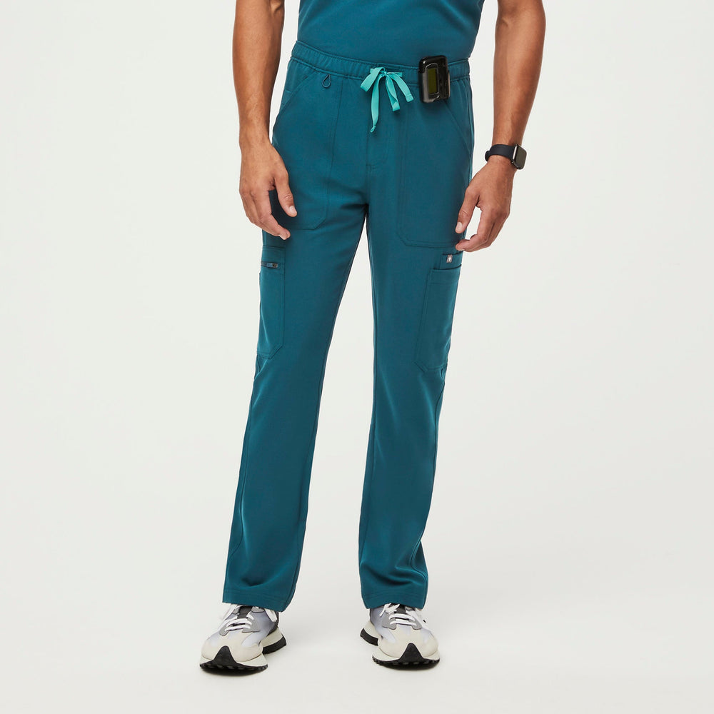 men's Caribbean Blue Cairo™ - Tall Cargo Scrub Pants