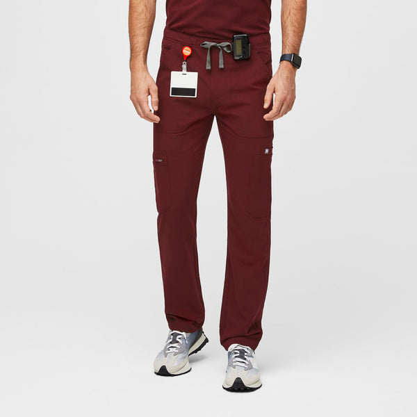 Men's Burgundy Cairo™ - Short Cargo Scrub Pants