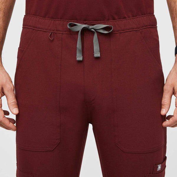 Men's Burgundy Cairo™ - Tall Cargo Scrub Pants