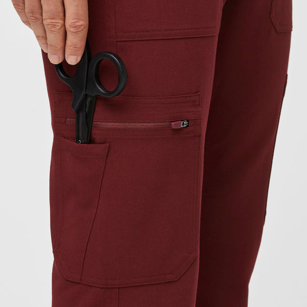 Men's Burgundy Cairo™ - Tall Cargo Scrub Pants