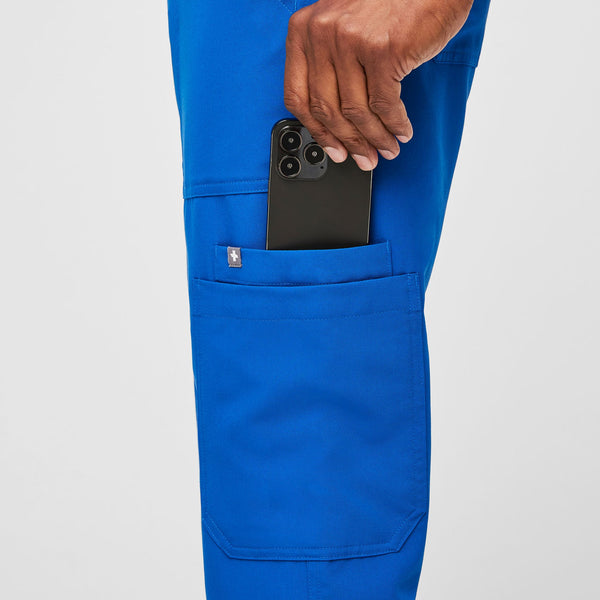 Men's Royal Blue Cairo™ - Tall Cargo Scrub Pants