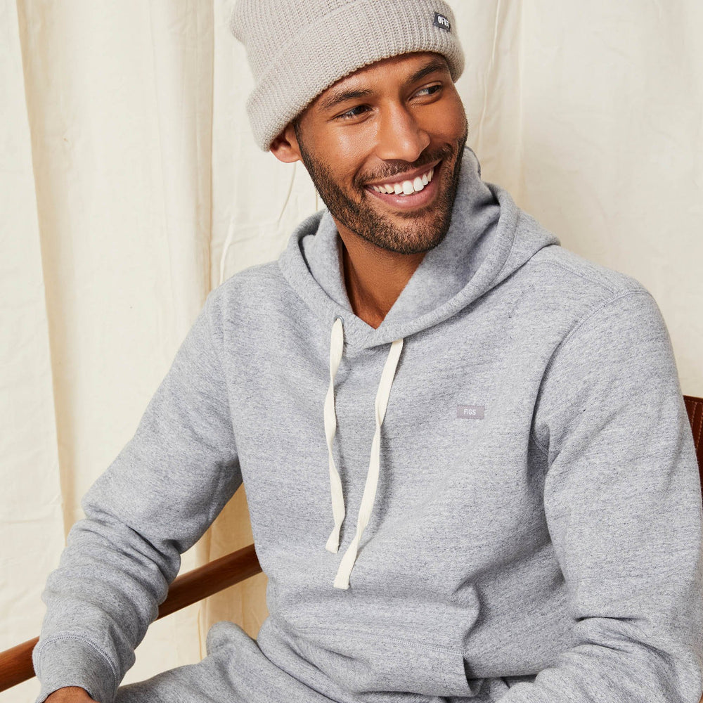 men's Heather Grey Chill In - Hoodie