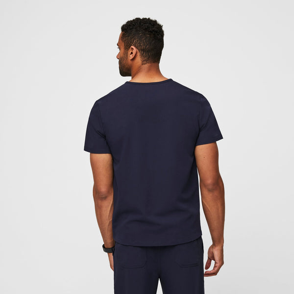 Men's Navy Chisec™ - Three-Pocket Scrub Top