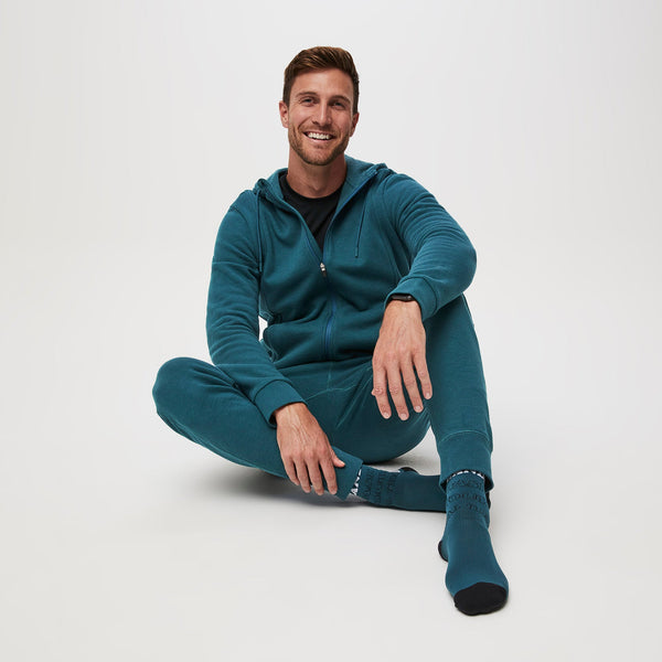 men's Caribbean Blue Essential Hoodie