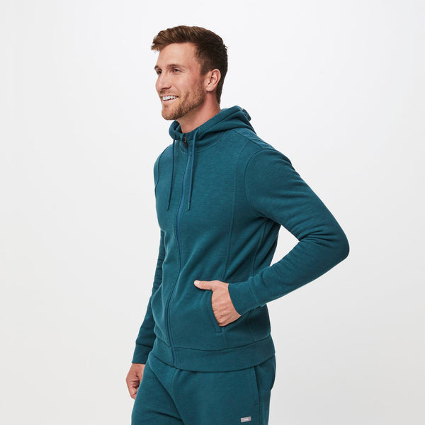 men's Caribbean Blue Essential Hoodie