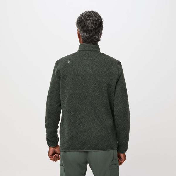 Men's Heather Moss On-Shift™ ¼ Zip - Sweater Knit