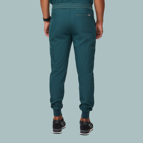 men's Caribbean Blue FIONLITE™ Hidmo - Cargo Jogger Scrub Pants