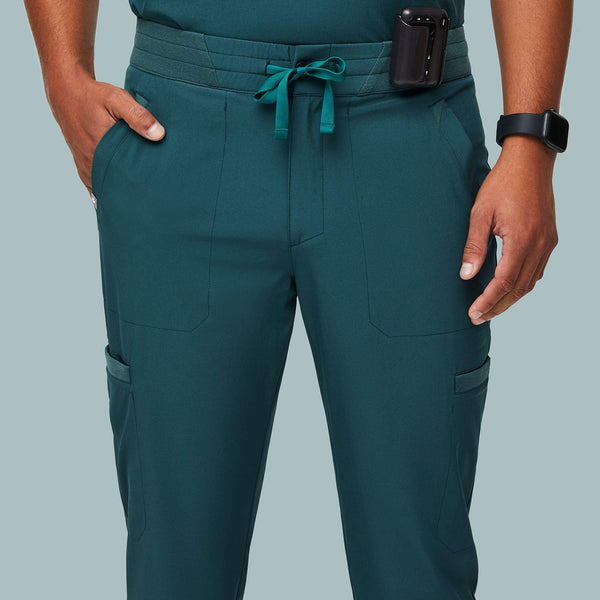 men's Caribbean Blue FIONLITE™ Hidmo - Cargo Jogger Scrub Pants