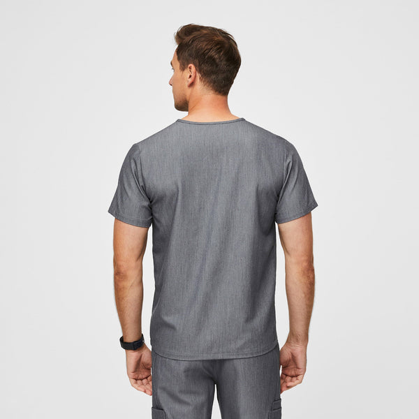 Men's Graphite Leon™ - Three-Pocket Scrub Top