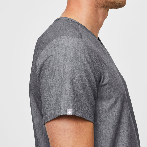 Men's Graphite Leon™ - Three-Pocket Scrub Top